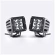 Rigid Industries Dually 2X2 White LED Spot (20221) One Pair 652-87034