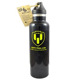 Happy Trails Double-Insulated Stainless Steel Water Bottle by Pistol Creek HTP-WATER BOTTLE (Pistol Creek)