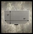 Suzuki V-Strom 650 Aluminum Top Box 58 Liters HTB10-12-58/7-5