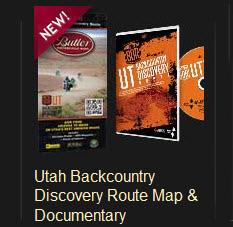 Utah Backcountry Discovery  Route Map &amp; Documentary BUTLER 
