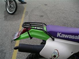 Kawasaki KLX300 Tail Rack TR-KLX300