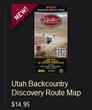 Utah Backcountry Discovery  Route Map BUTLER