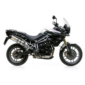 Leo Vince One Slip-on in Stainless Tiger 800/800XC