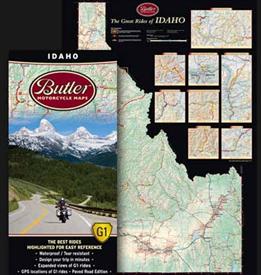 Great Rides of Idaho Butler Maps