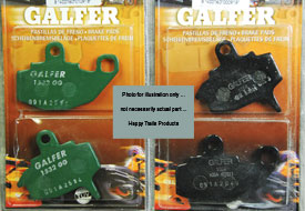 Galfer Front Brake Pads for KTM LC4-640 Supermotard