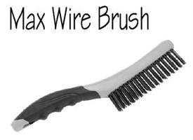 BikeMaster Max Wire Brush SS, Brass or Nylon Bristles
