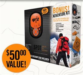 SPOT Holiday Bonus Adventure Kit