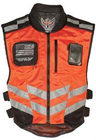 FLY Fast-Pass Hi Visibility Vest Orange