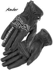Amber Gloves Firstgear Women's Black 