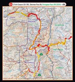 Great Rides of Southern California Butler Maps LIB-BM-S CALIFORNIA