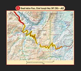 Great Rides of Wyoming Butler Maps LIB-BM-Wyoming
