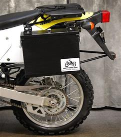 Aluminum Pannier Kit by H-T IMNAHA for DRZ400S/SM