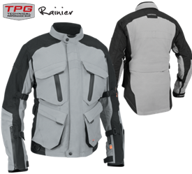 Firstgear TPG Rainier Dark Silver/Black