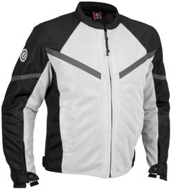 Firstgear Rush Mesh Men's Silver/Black