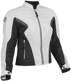 Firstgear Women's Contour Mesh Silver/Black 