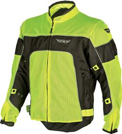 FLY CoolPro Mesh Jacket Yellow