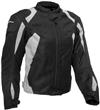 Firstgear MeshTex Women's Black/Silver