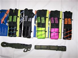 ROK Adjustable Motorcycle Stretch Straps (Twin Pack)
