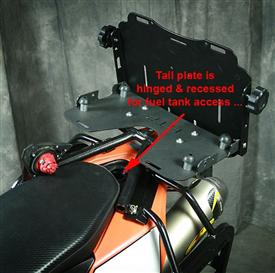 Happy TrailsTail Luggage Plate KTM 690 Enduro R