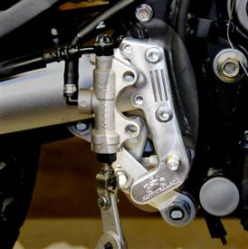 Rear brake pedal/Rear master cylinder mount HTP 4-1-12