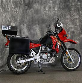 Aluminum Pannier Kit  - T ETON for KLR650A '87-'07