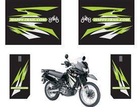 2009 KLR650 Pannier Decals