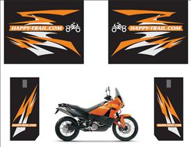 KTM Pannier Decals