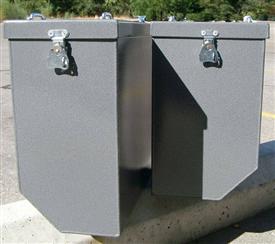 Aluminum Pannier Kit -Teton- Kawasaki KLX650 PANKIT-KLX650-TE