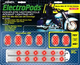 ElectroPods Complete Motorcycle Accent Lighting Kit (by Street FX) TUC_48-0295