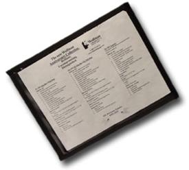 Plain Paper Map Pocket WOL M927 