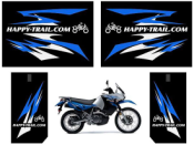 2008+ KLR650 Pannier Decals