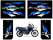 2008+ KLR650 Pannier Decals HTP 4-8-13