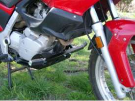 BMW F650 Funduro Skid Plate/Highway Peg Combo HTP-1-1-4B