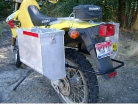 Aluminum Pannier Kit -Teton for Kawasaki KLX400S