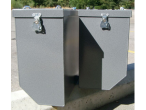 Aluminum Pannier -Teton - single PANKIT-TETON