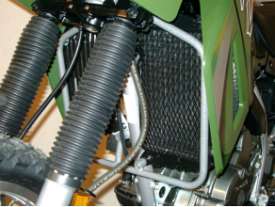 Kawasaki KLR650 Coolant Reservoir-Radiator Guard Combo KLR-RRG-x
