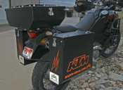 Aluminum Pannier Kit - Teton - KTM LC8 950/990 ALUMINUM PANNIER KIT - TETON - KTM LC8 950/990