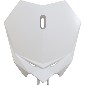 Acerbis Front Number Plate - White 2936330002