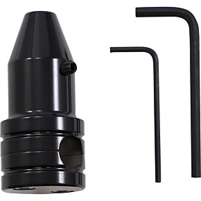 Flag Mount Base - 1/2" Round Horizontal Bar CC-B-FXD3-BLK
