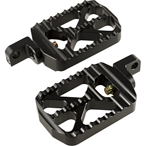 Bear Claw Footpegs - Black - Harley-Davidson 08-646-3B