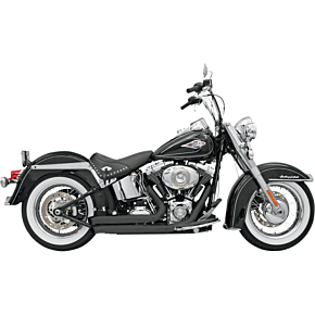 FireSweep Exhaust - Black - Softail 12123D