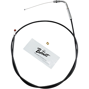 Throttle Cable - +6" - Black 101-30-30008-06