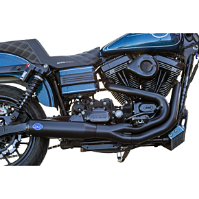 2-into-1 Qualifier Exhaust System - Guardian Black 550-1098