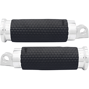 Gel Footpegs - Chrome FP-GEL-70-CH