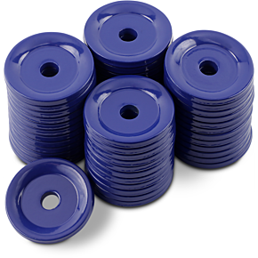Support Plates - Blue - Round - 48 Pack ARG-3795-48
