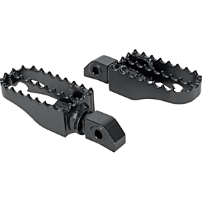 BURLY BRAND MX Footpegs - Passenger - Black B13-1201B