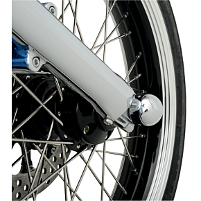 La Choppers Axle Caps - Chrome - Dome LA-7810-00