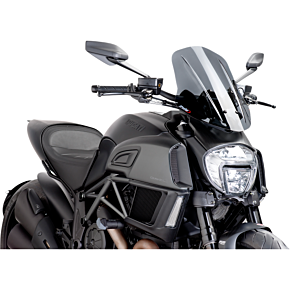 Puig Hi-Tech Parts New Generation Windscreen - Diavel