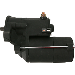 Terry Components Starter Motor - Harley Davidson - Black Wrinkle 774594