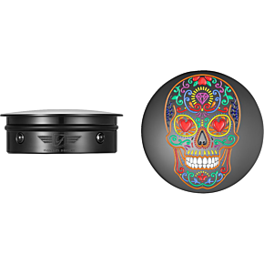 Swing Arm Covers - Sugar Skull - Black FD30-SAC-BLK